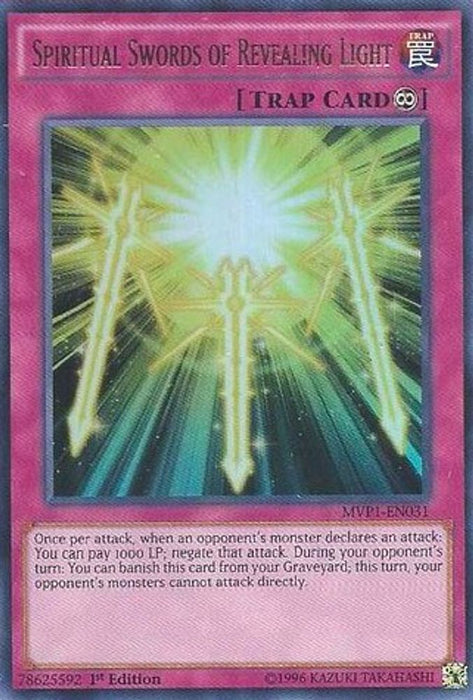 Spiritual Swords of Revealing Light (#MVP1-EN031) (The Dark Side of Dimensions Movie Pack) Near Mint Unlimited