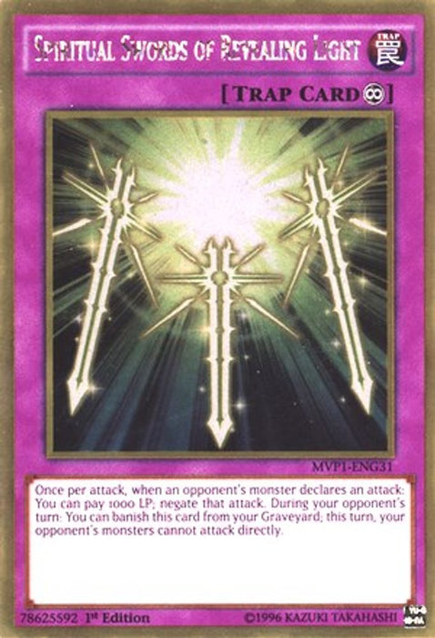 Spiritual Swords of Revealing Light (#MVP1-ENG31) (The Dark Side of Dimensions Movie Pack: Gold Edition) Near Mint Unlimited
