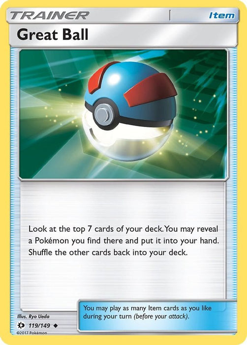 Great Ball (#119/149) (SM Base Set) Near Mint