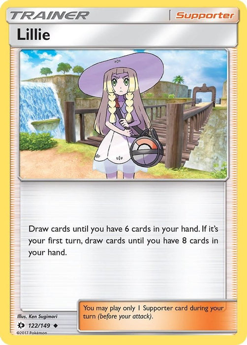 Lillie (#122/149) (SM Base Set) Near Mint