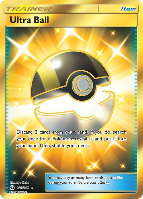 Ultra Ball Secret (#161/149) (SM Base Set)