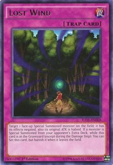 Lost Wind (#RATE-EN068) (Raging Tempest) Near Mint 1st Edition
