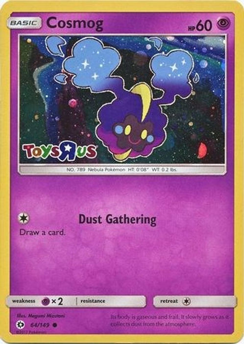Cosmog - 64/149 (Toys R Us Promo) (#064/149) (Miscellaneous Cards & Products) Near Mint Holofoil