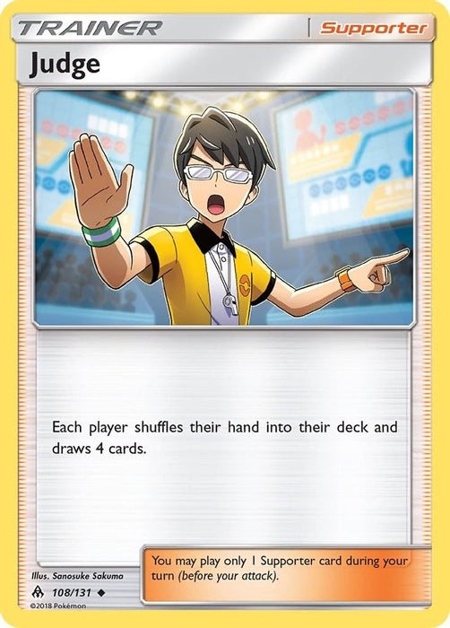 Judge (#108/131) (SM - Forbidden Light) Near Mint