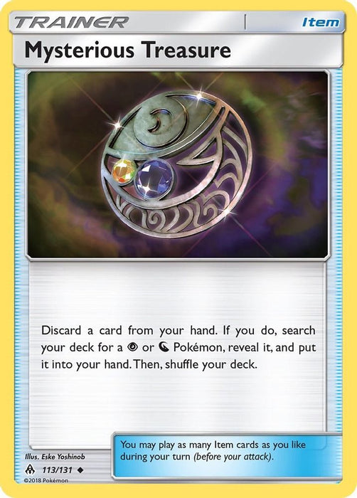 Mysterious Treasure (#113/131) (SM - Forbidden Light) Near Mint