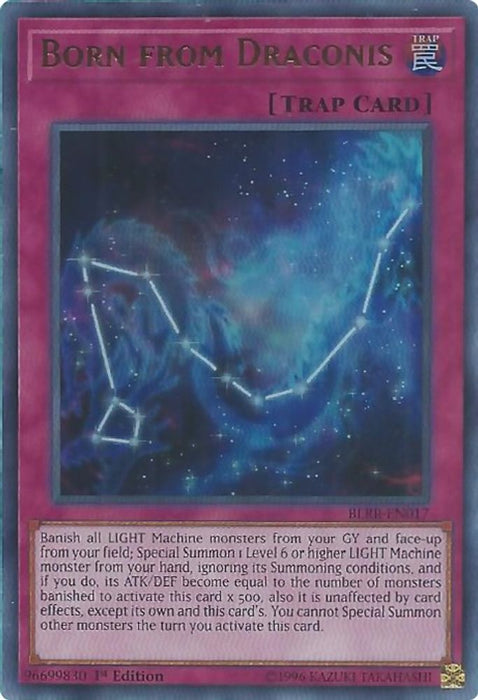 Born from Draconis (#BLRR-EN017) (Battles of Legend: Relentless Revenge) Near Mint 1st Edition