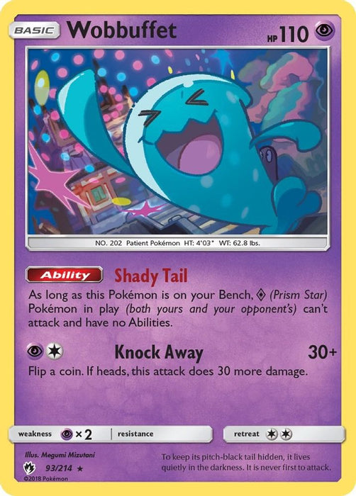 Wobbuffet (#93/214) (SM - Lost Thunder) Near Mint