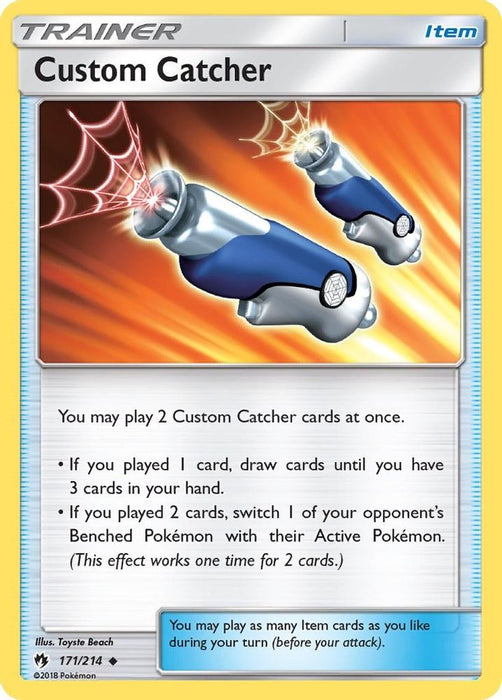 Custom Catcher (#171/214) (SM - Lost Thunder) Near Mint