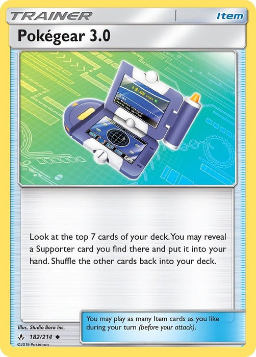 Pokegear 30 (#182/214) (SM - Unbroken Bonds)