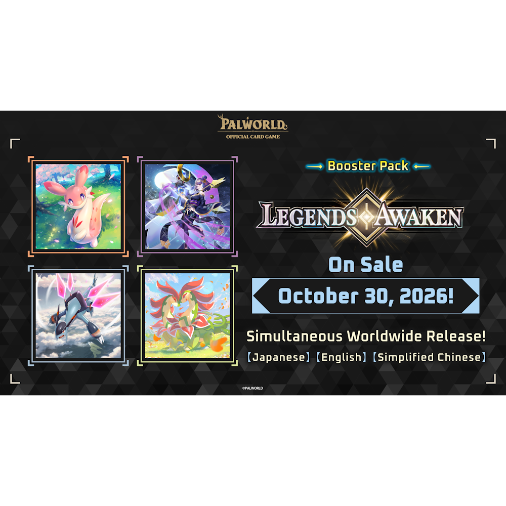 Palworld Legends Awaken Booster Box (BP-02) [Allocated Preorder ...