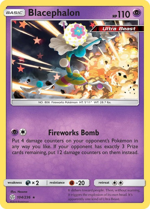 Blacephalon (#104/236) (SM - Cosmic Eclipse)