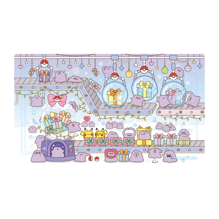 Pokemon Korea Playmat - Squishy Ditto's Day