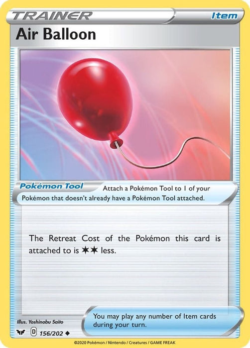 Air Balloon (#156/202) (SWSH01: Sword & Shield Base Set)