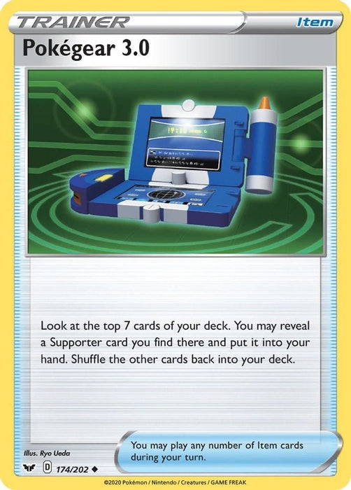 Pokegear 30 (#174/202) (SWSH01: Sword & Shield Base Set)