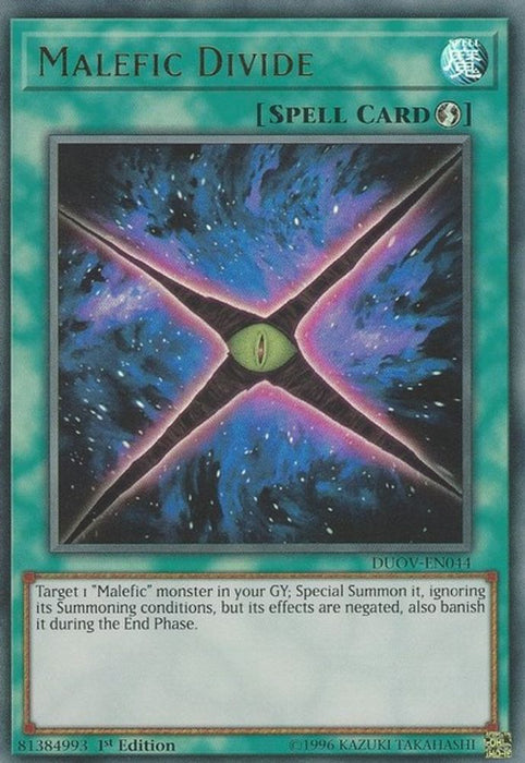 Malefic Divide (#DUOV-EN044) (Duel Overload) Near Mint 1st Edition