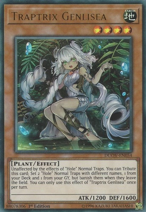 Traptrix Genlisea (#DUOV-EN054) (Duel Overload) Near Mint 1st Edition