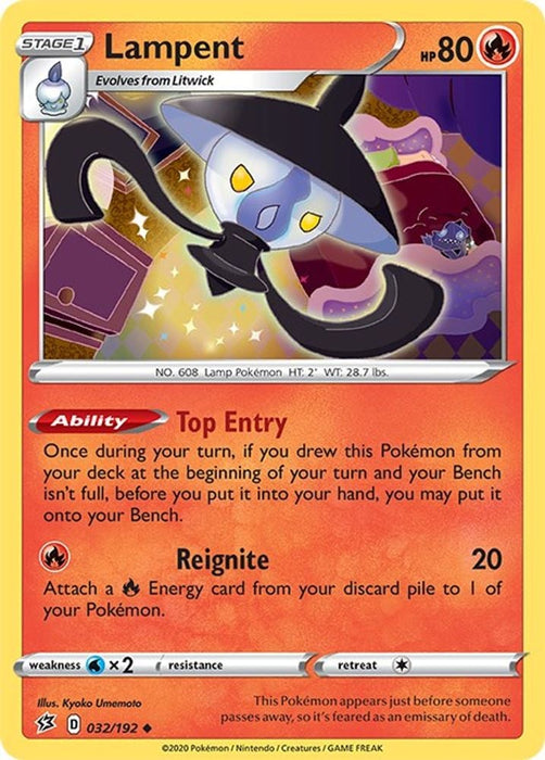Lampent (#032/192) (SWSH02: Rebel Clash)