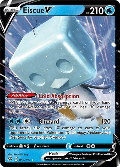 Eiscue V (#055/192) (SWSH02: Rebel Clash)