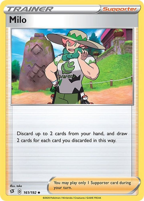 Milo (#161/192) (SWSH02: Rebel Clash)