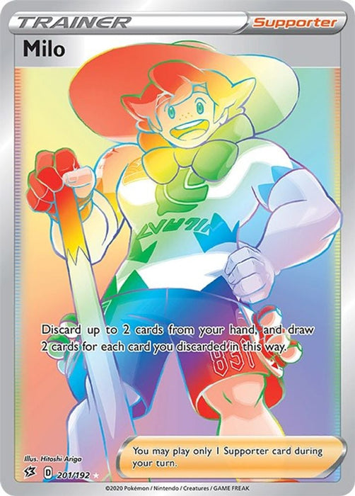 Milo Secret (#201/192) (SWSH02: Rebel Clash)