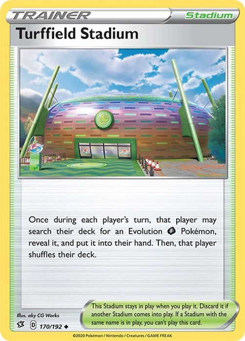 Turffield Stadium (#170/192) (SWSH02: Rebel Clash)