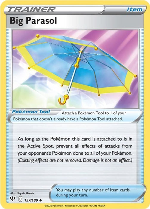 Big Parasol (#157/189) (SWSH03: Darkness Ablaze)