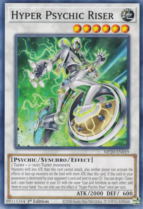 Hyper Psychic Riser (#MP20-EN019) (2020 Tin of Lost Memories) Near Mint 1st Edition