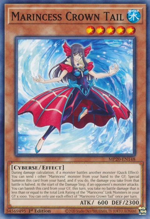 Marincess Crown Tail (#MP20-EN148) (2020 Tin of Lost Memories) Near Mint 1st Edition