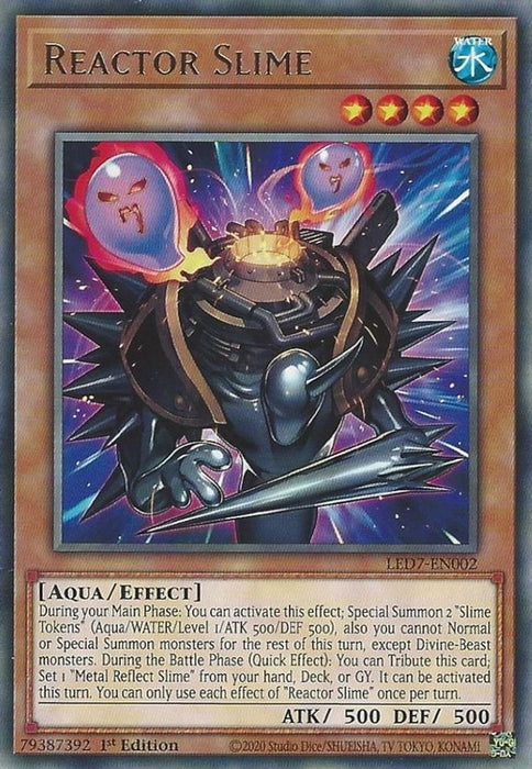 Reactor Slime (#LED7-EN002) (Legendary Duelists: Rage of Ra) Near Mint 1st Edition