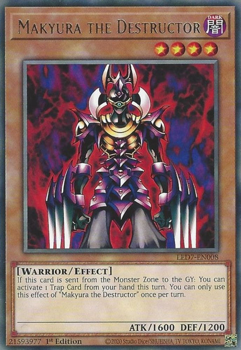 Makyura the Destructor (#LED7-EN008) (Legendary Duelists: Rage of Ra) Near Mint 1st Edition