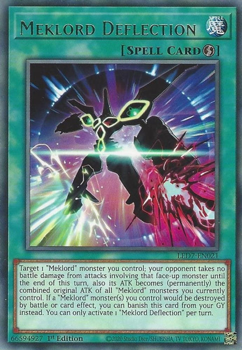 Meklord Deflection (#LED7-EN021) (Legendary Duelists: Rage of Ra) Near Mint 1st Edition