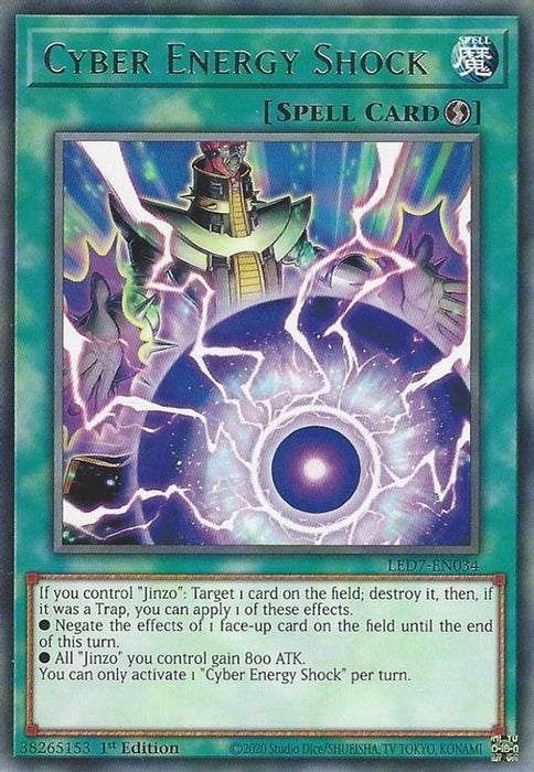 Cyber Energy Shock (#LED7-EN034) (Legendary Duelists: Rage of Ra) Near Mint 1st Edition