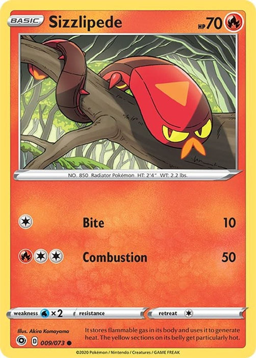 Sizzlipede (#09/73) (Champion's Path)