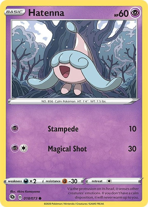 Hatenna (#18/73) (Champion's Path)