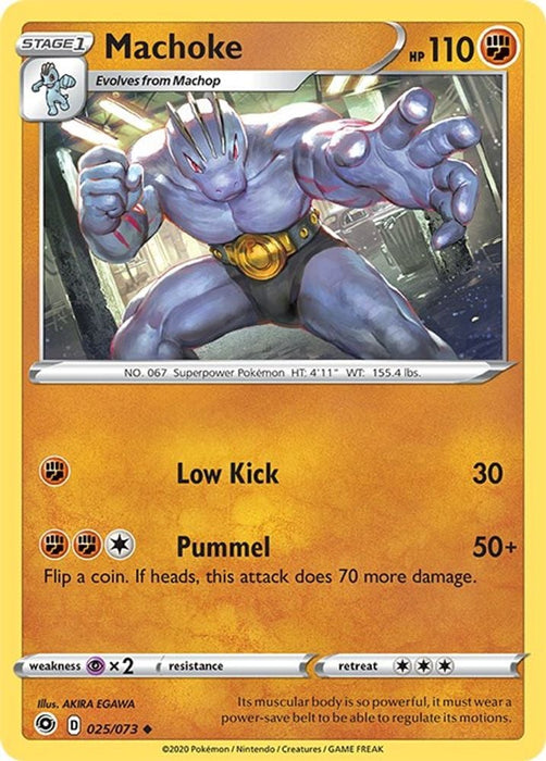 Machoke (#25/73) (Champion's Path)