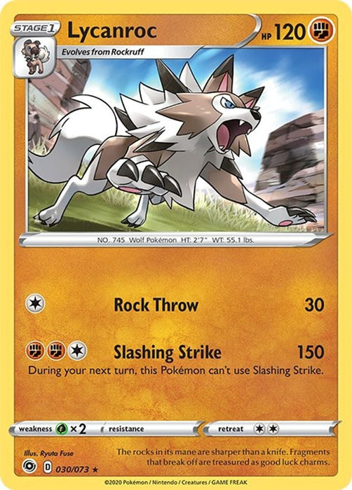 Lycanroc (#30/73) (Champion's Path)