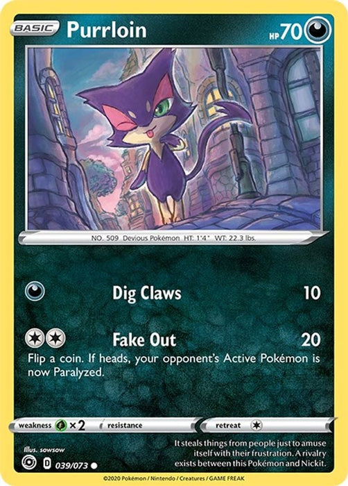 Purrloin (#39/73) (Champion's Path)