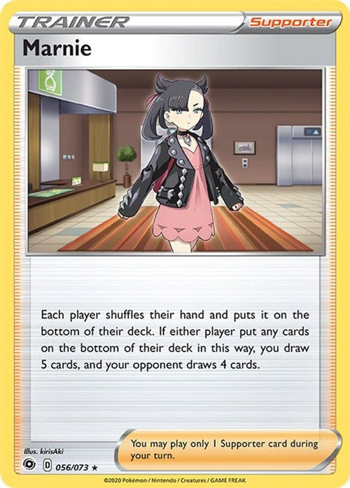 Marnie (#56/73) (Champion's Path) Near Mint Reverse Holofoil