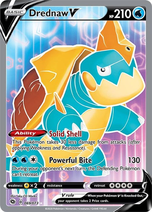 Drednaw V Full Art (#69/73) (Champion's Path)