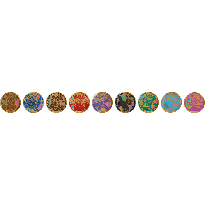 Pokemon Shanghai - Eevee Evolutions Button Badge Collection