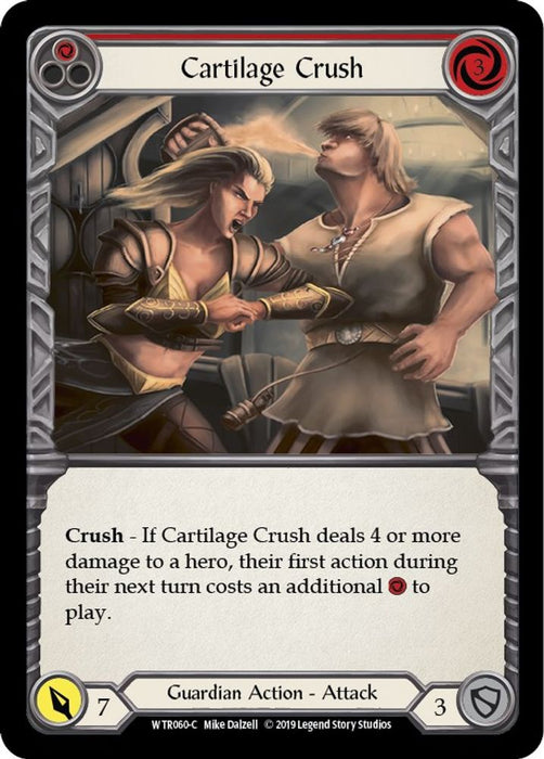 Cartilage Crush (Red) (#WTR060) (Welcome to Rathe) Near Mint Unlimited Edition Rainbow Foil