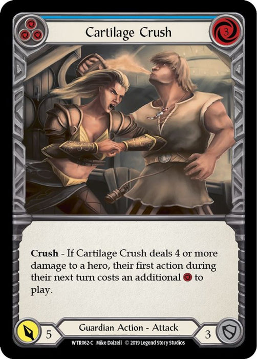 Cartilage Crush (Blue) (#WTR062) (Welcome to Rathe) Near Mint Unlimited Edition Rainbow Foil