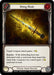 Biting Blade (Yellow) (#WTR136) (Welcome to Rathe) Near Mint Unlimited Edition Rainbow Foil