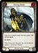 Driving Blade (Yellow) (#WTR145) (Welcome to Rathe) Near Mint Unlimited Edition Rainbow Foil