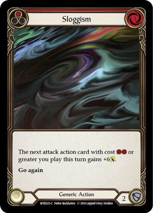 Sloggism (Red) (#WTR221) (Welcome to Rathe) Near Mint Unlimited Edition Rainbow Foil