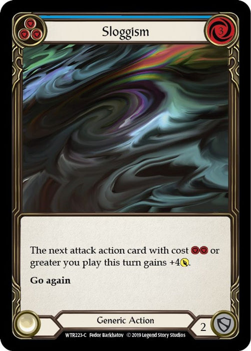 Sloggism (Blue) (#WTR223) (Welcome to Rathe) Near Mint Unlimited Edition Rainbow Foil