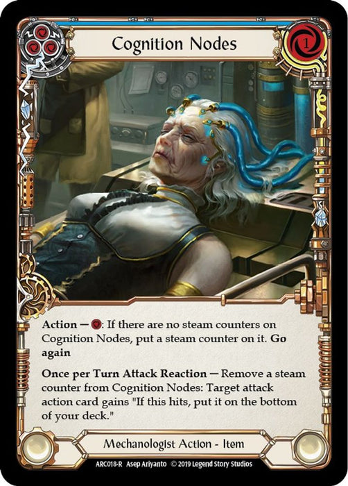 Cognition Nodes (#ARC018) (Arcane Rising) Near Mint Unlimited Edition Rainbow Foil