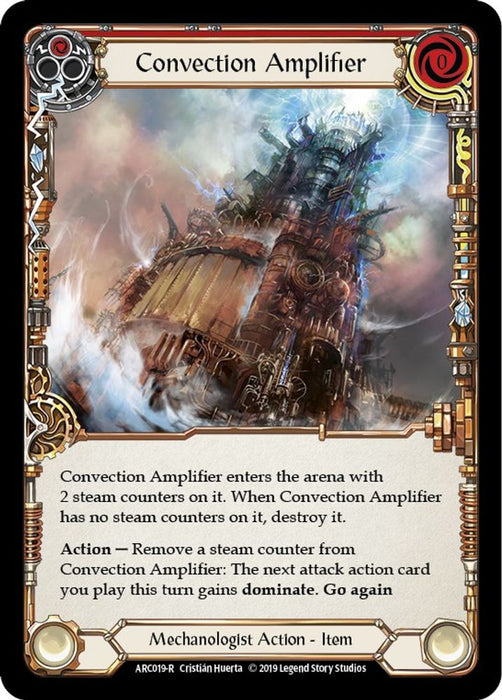 Convection Amplifier (#ARC019) (Arcane Rising) Near Mint Unlimited Edition Rainbow Foil