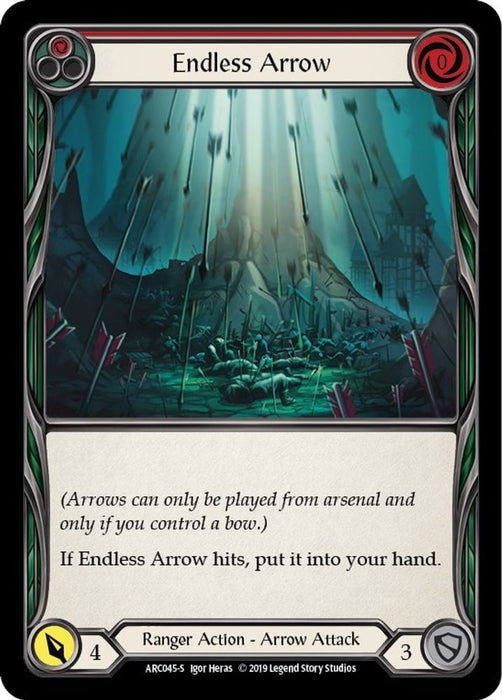 Endless Arrow (#ARC045) (Arcane Rising) Near Mint Unlimited Edition Normal