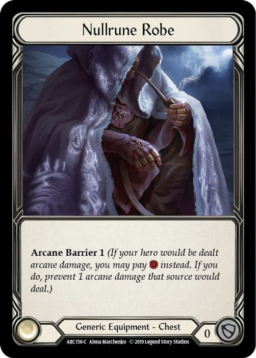 Nullrune Robe (#ARC156) (Arcane Rising) Near Mint Unlimited Edition Rainbow Foil